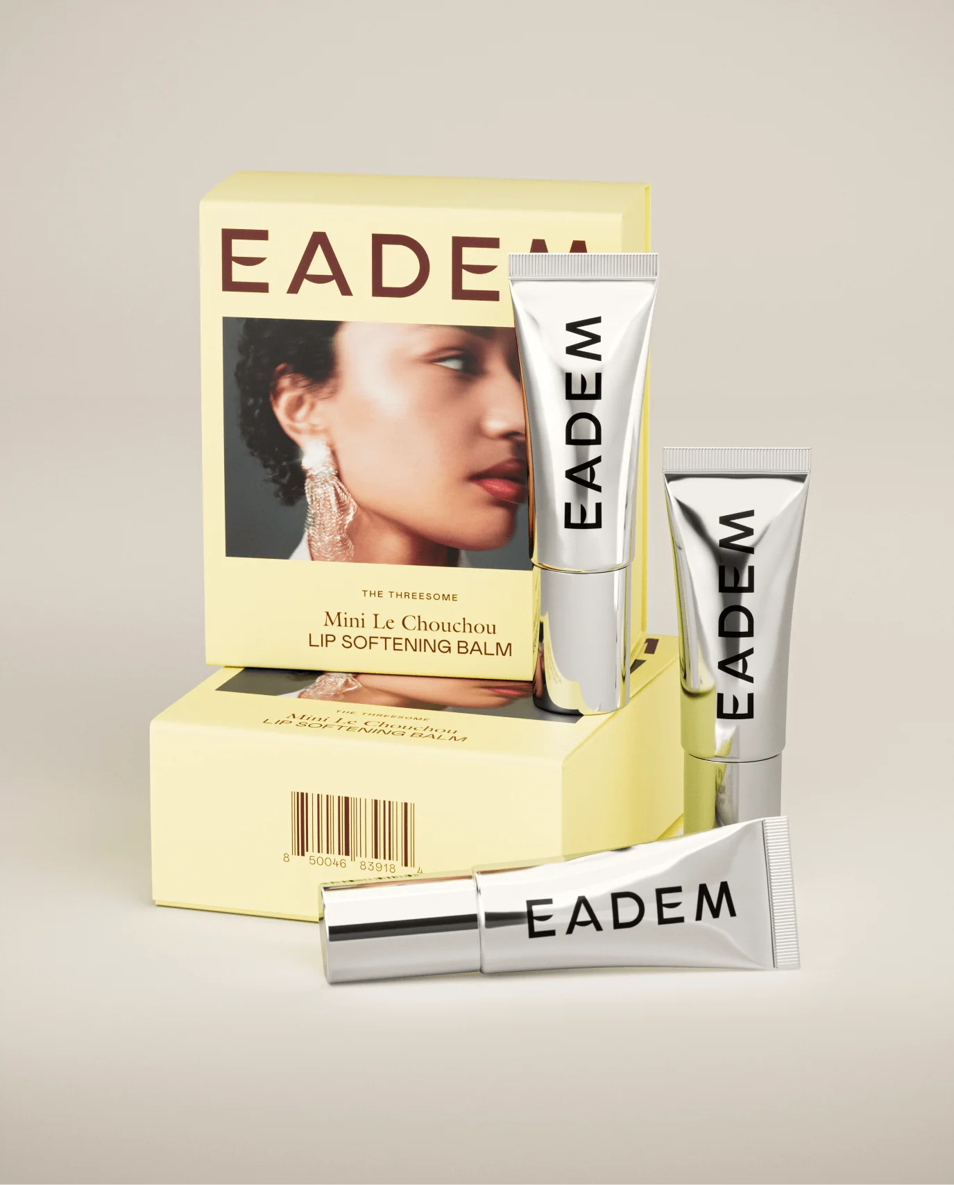 The Threesome Three Mini Lechouchou Lip Softening Balms