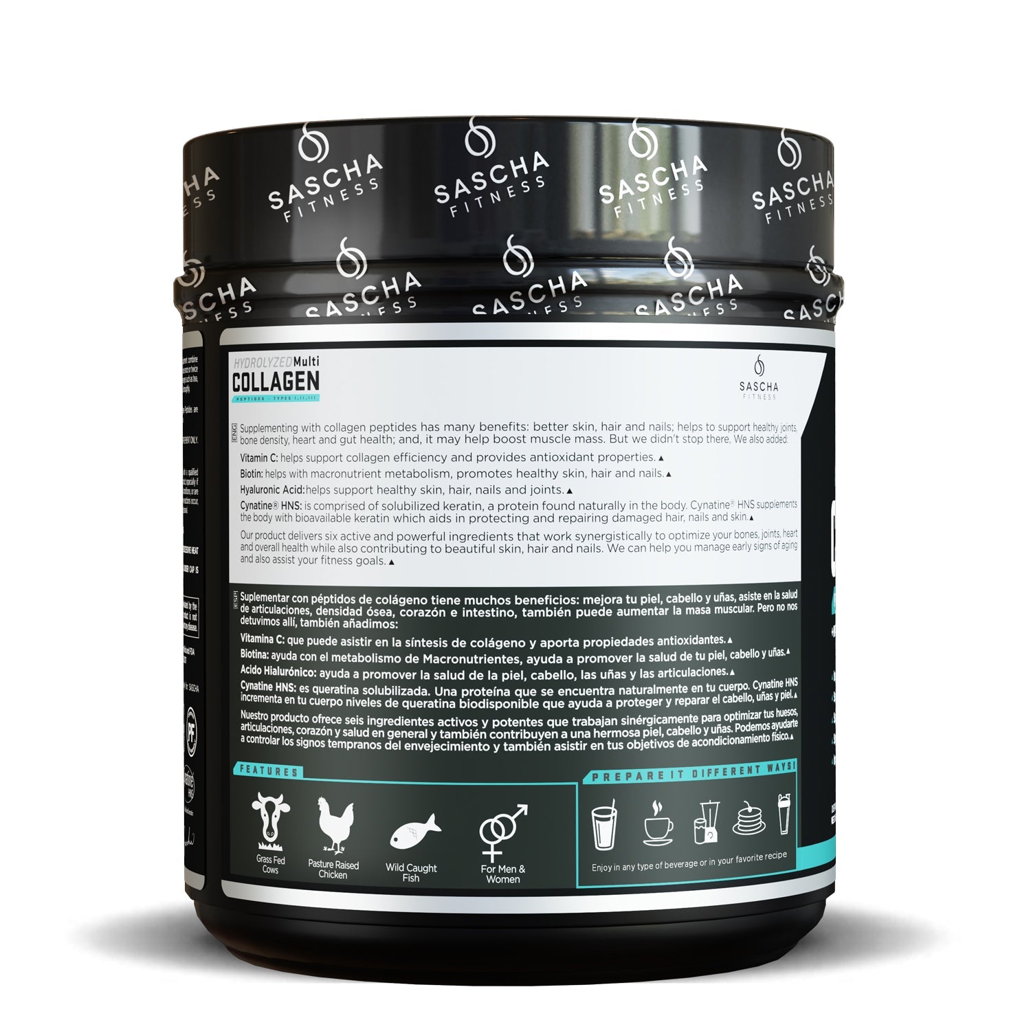 Hydrolyzed Multi Collagen - Sin Sabor
