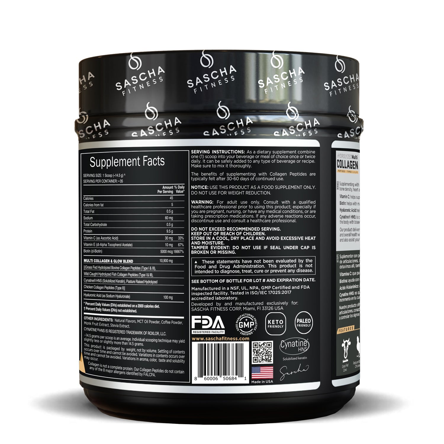 Hydrolyzed Multi Collagen - Caramel Macchiato