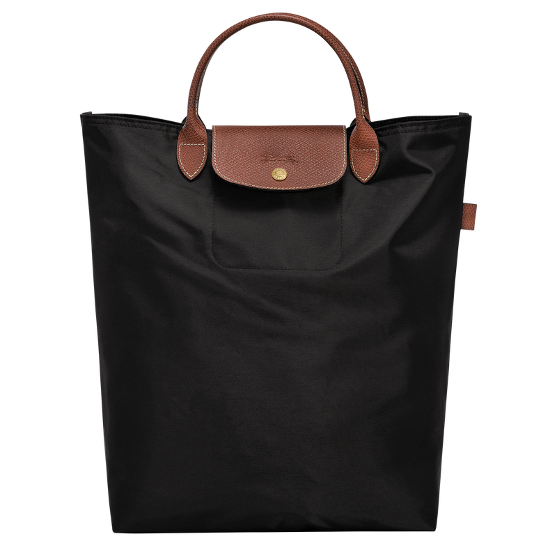 Longchamp Le Pliage Original M Tote Bag Black #color_LONGCHAMP Black