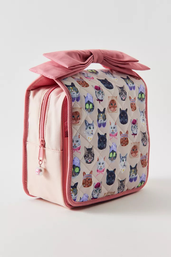 UO Patterned Large Travel Makeup Bag