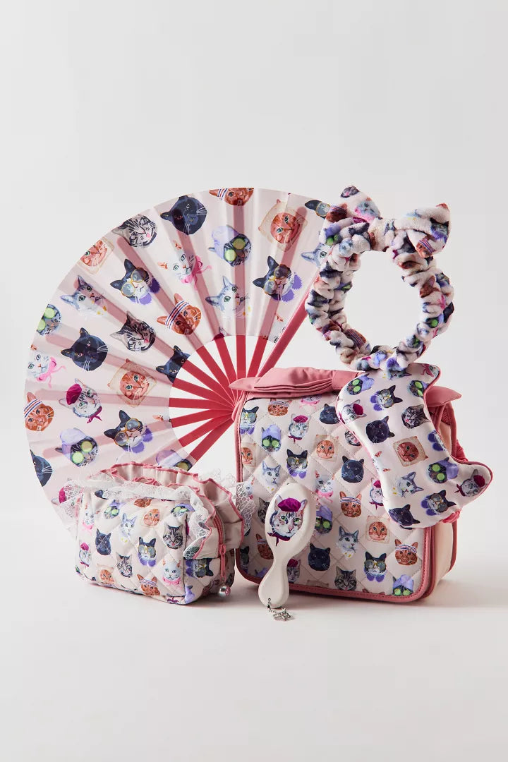 UO Patterned Large Travel Makeup Bag