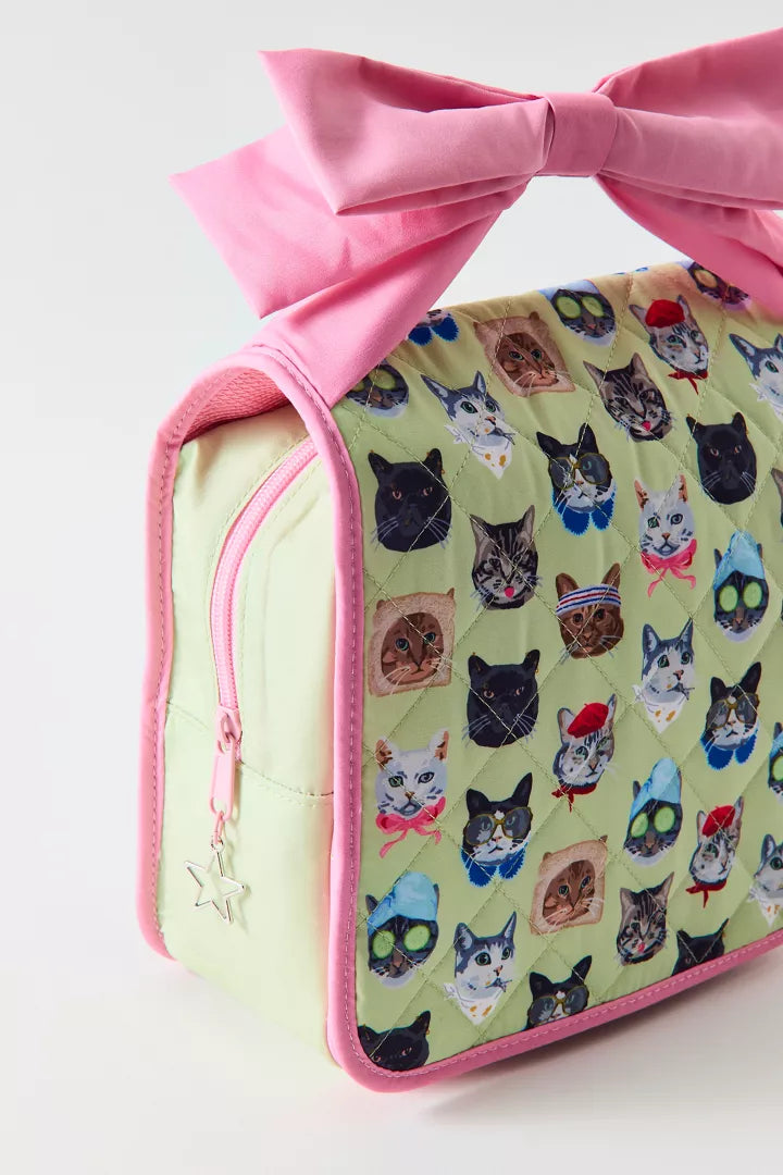 UO Patterned Large Travel Makeup Bag