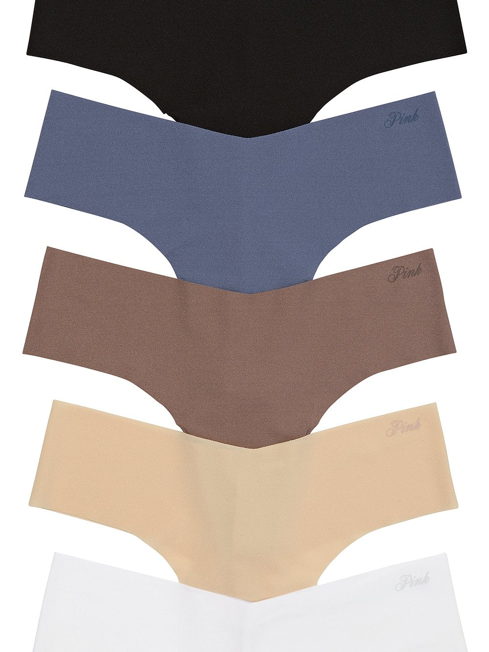 5-Pack No-Show Thong Panties