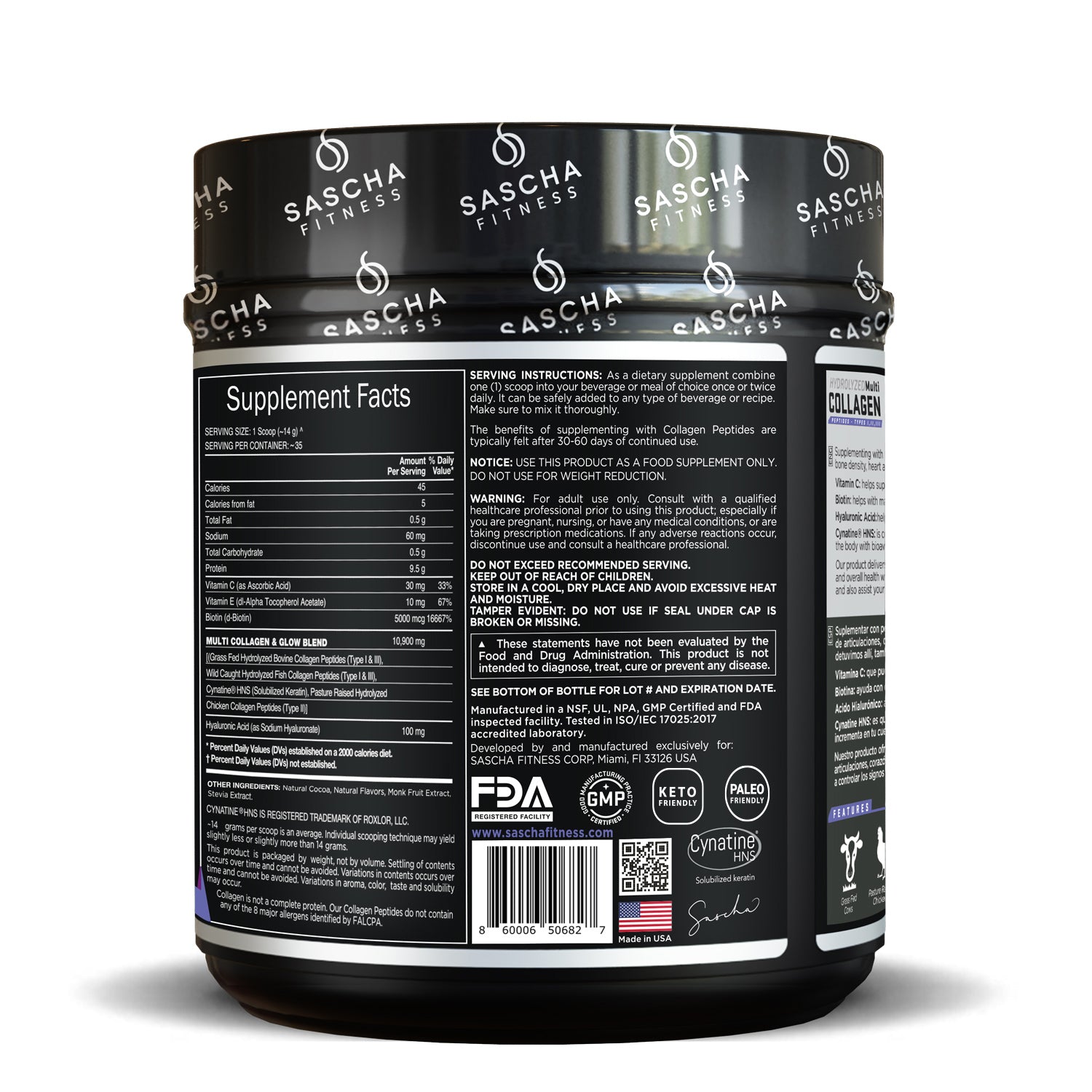 Hydrolyzed Multi Collagen - Chocolate