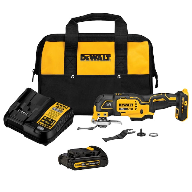 DEWALT - Oscillating Multi-Tool Kit XR 20V MAX | Multiherramienta Inalámbrica 3 Velocidades con Estuche y Batería