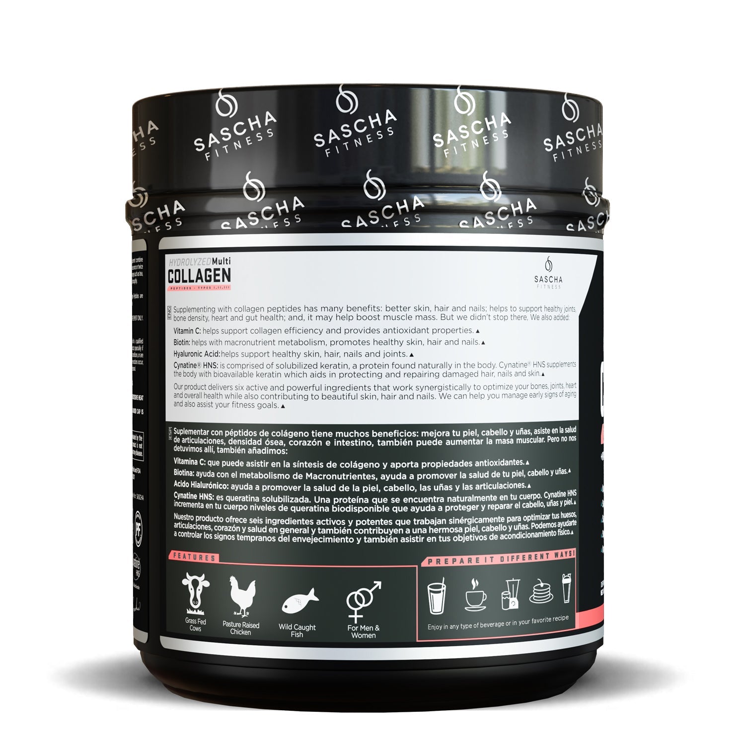 Hydrolyzed Multi Collagen - Strawberry Lemonade