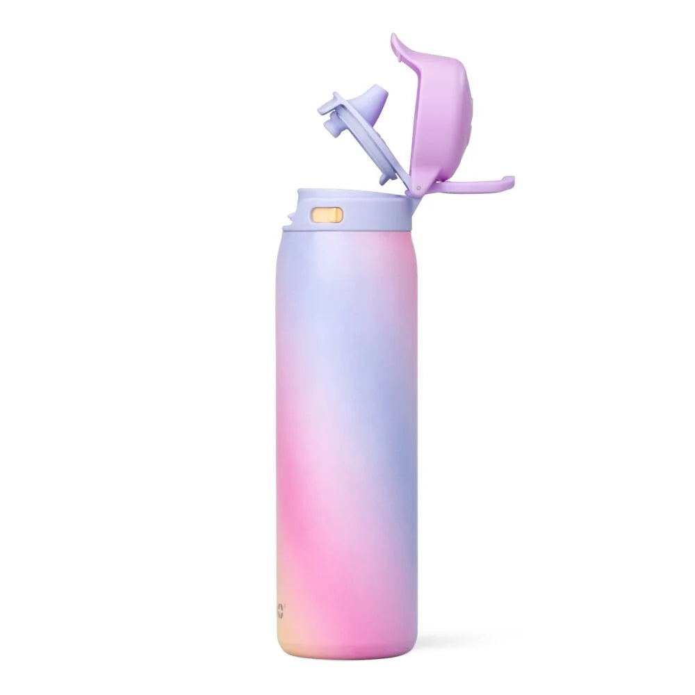 Flip & Fill 22 oz Stainless Steel Water Bottle