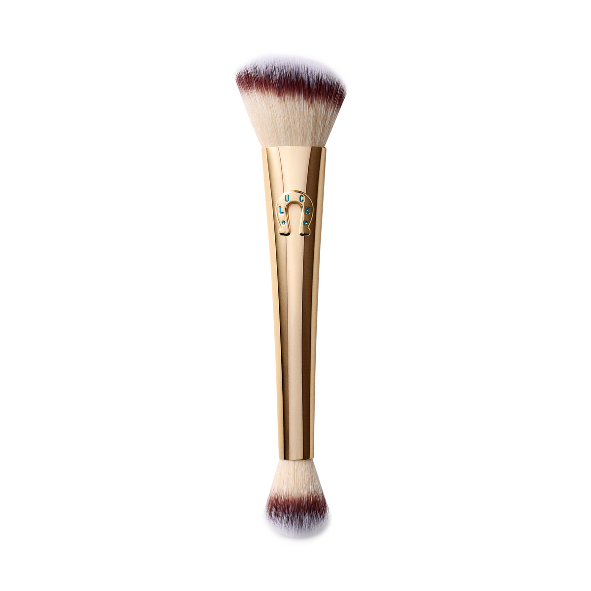 Brocha doble Hourglass Ambient Lighting Edit Brush II diseño Luck con charm de herradura #color_HG Luck