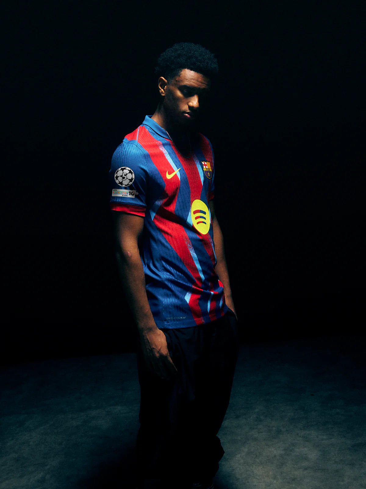 Playera Oficial de Barcelona Player's Edition UCL - Lamine Yamal 10