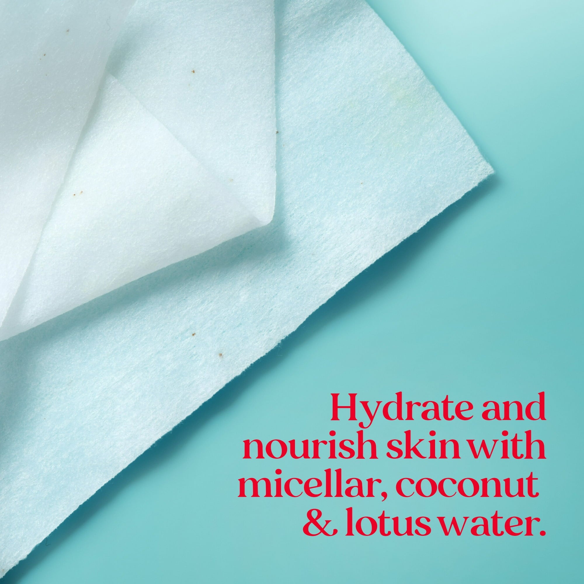 Micellar Coconut and Lotus Facial Towelettes
