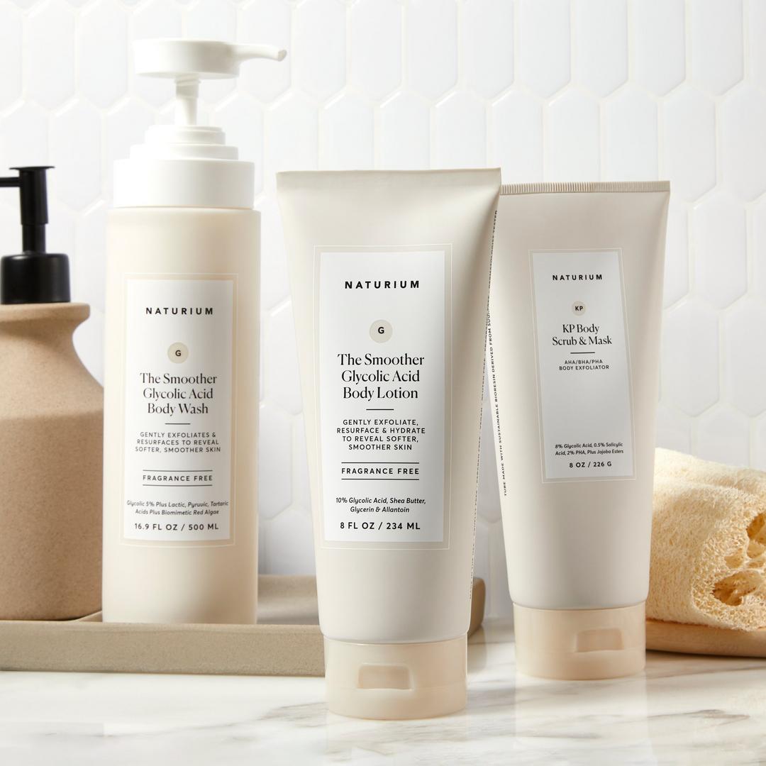 The Smoother Glycolic Acid Exfoliating Body Wash