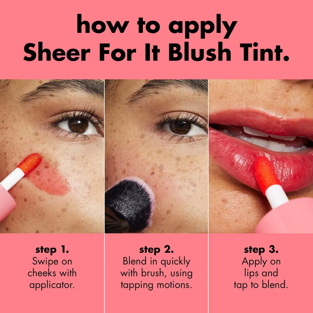 Sheer For It Blush Lip + Cheek Tint