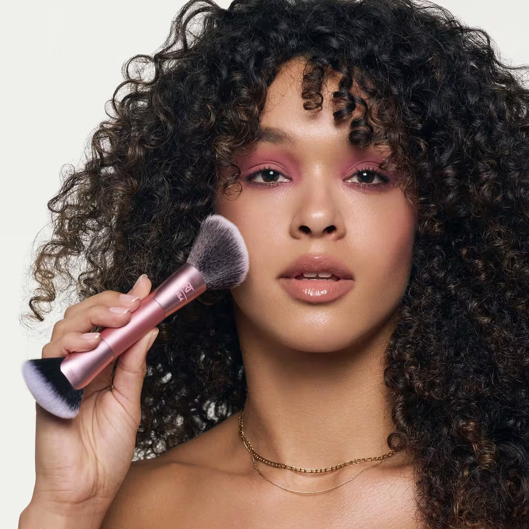 Big Blends Energy Brush + Dual-Sided Puff Set