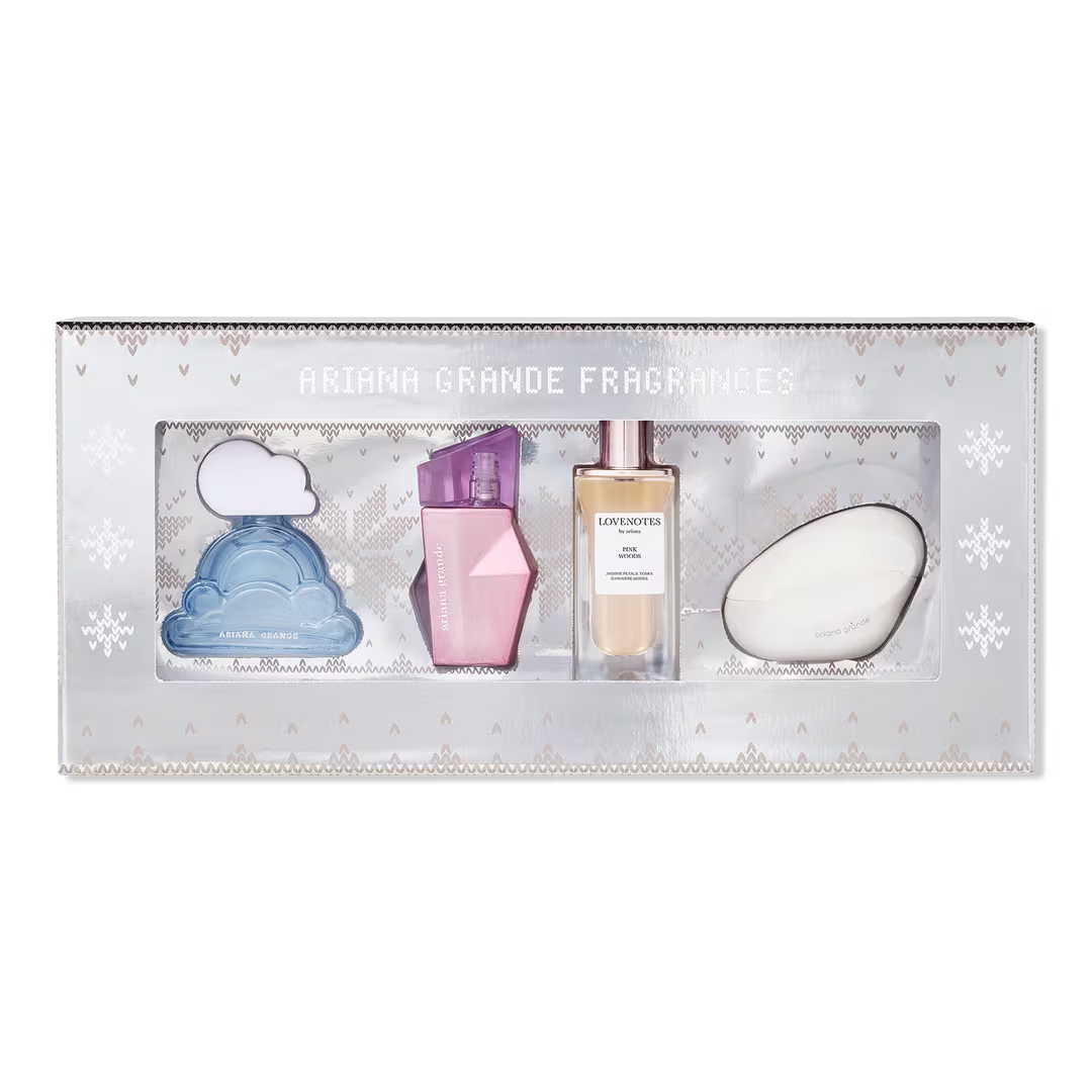 Ariana Grande - Coffret 4 Fragancias | Set de Perfumes Regalo