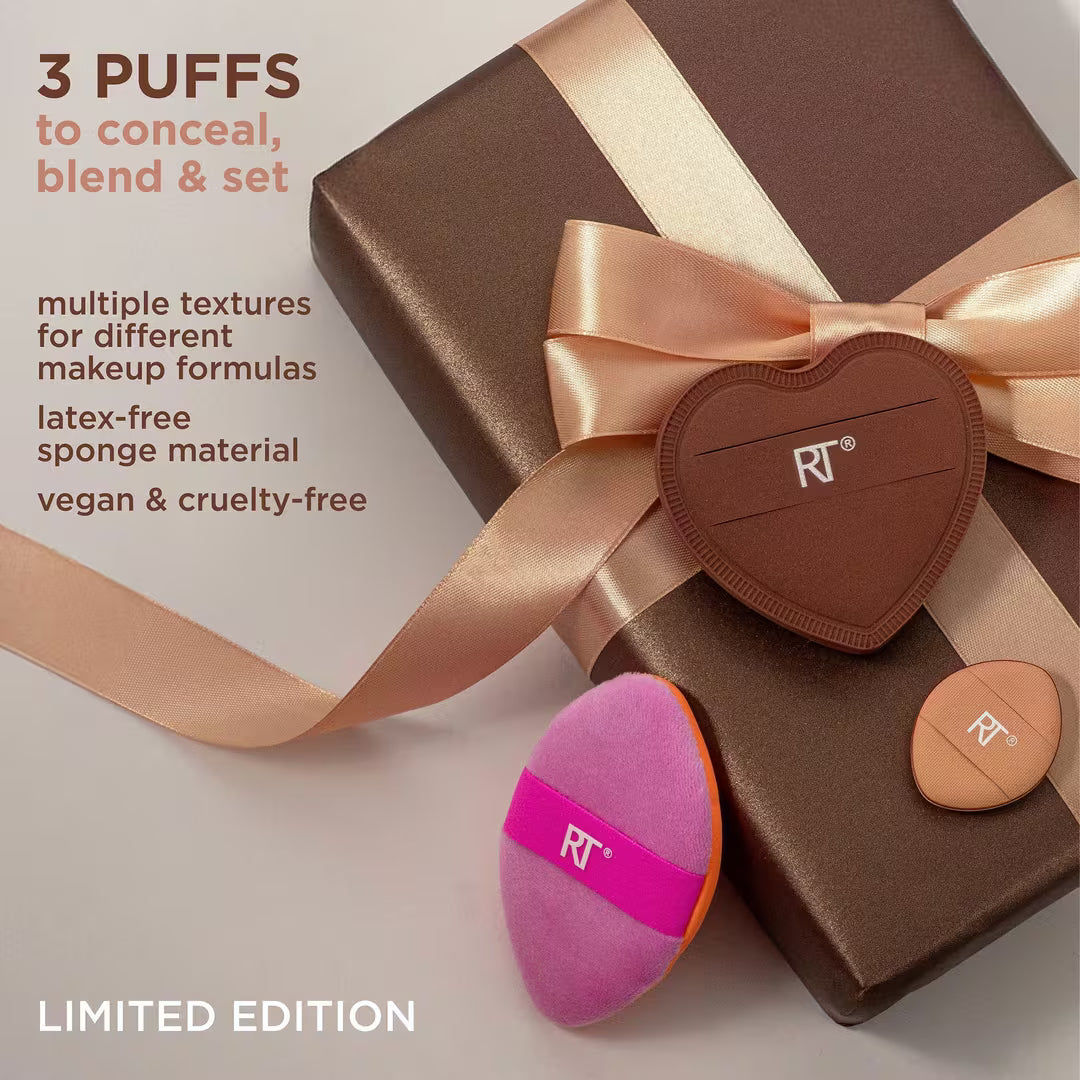Matte + Merry Makeup Puff Gift Set
