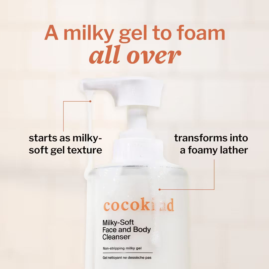 Milky-Soft Face and Body Wash