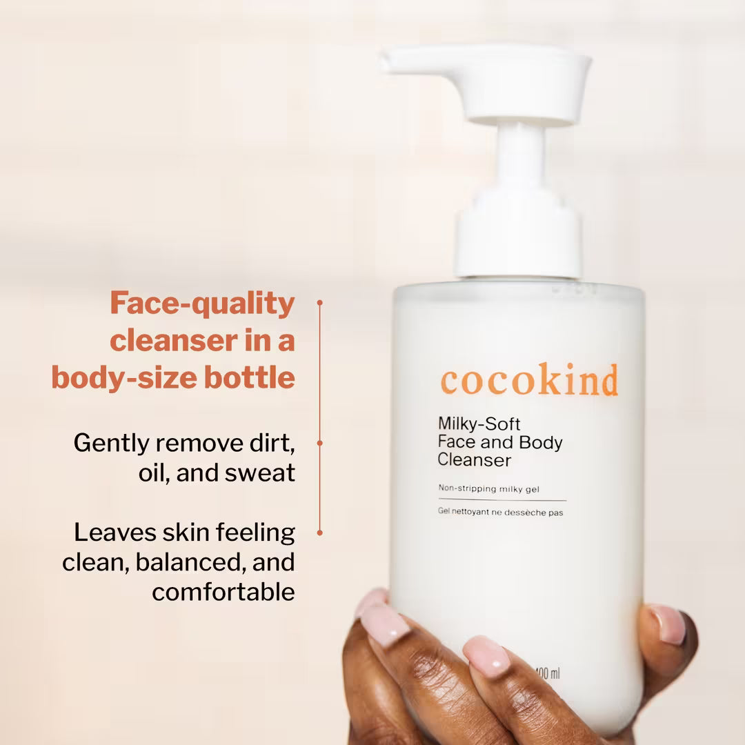 Milky-Soft Face and Body Wash