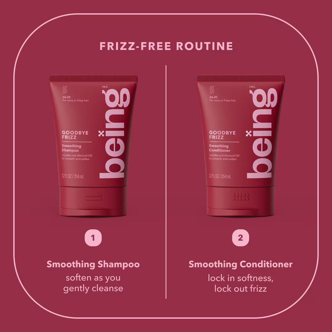 GOODBYE FRIZZ Smoothing Shampoo with Jojoba and Almond Oil