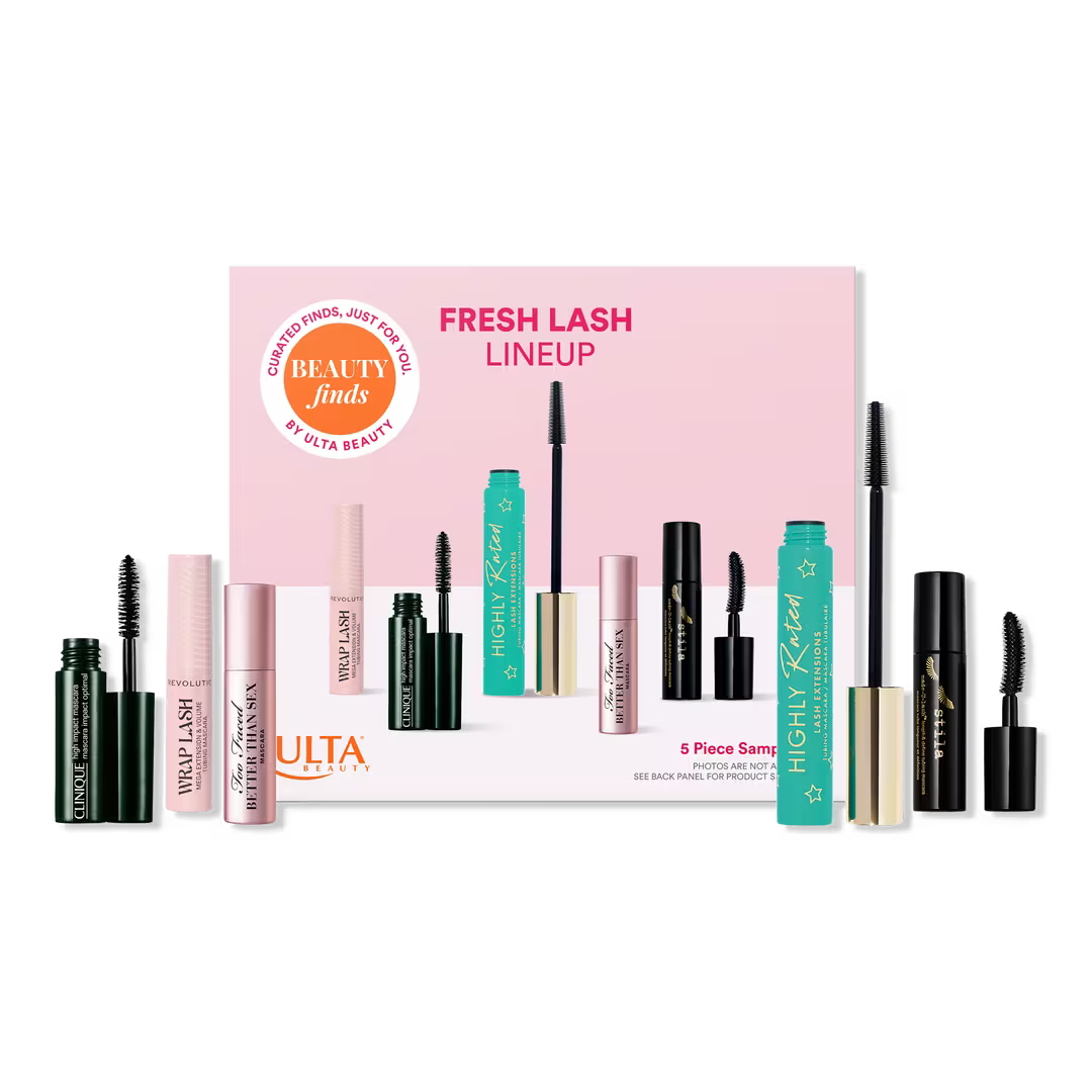 Beauty Finds by ULTA Fresh Lash Lineup set de máscaras de pestañas