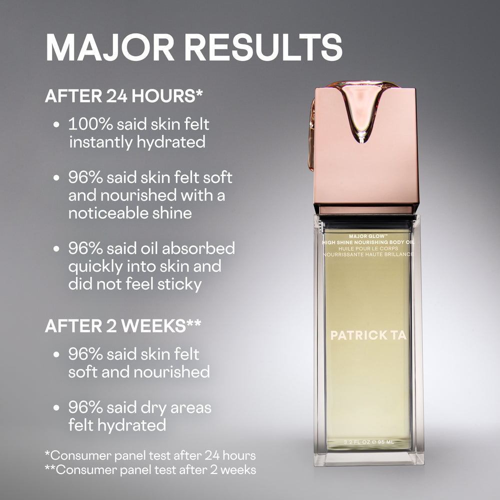 Major Glow High Shine Nourishing Body Oil