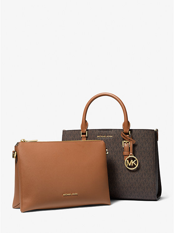 Sally 2-in-1 Medium Logo Satchel