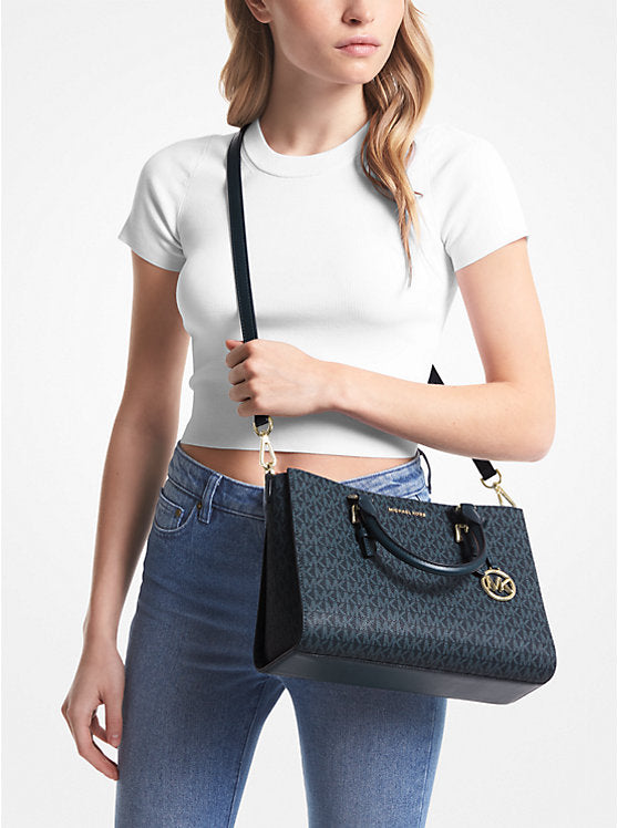 Sally 2-in-1 Medium Logo Satchel