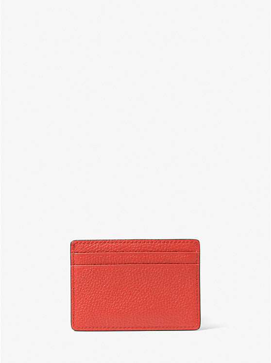 Pebbled Leather Card Case
