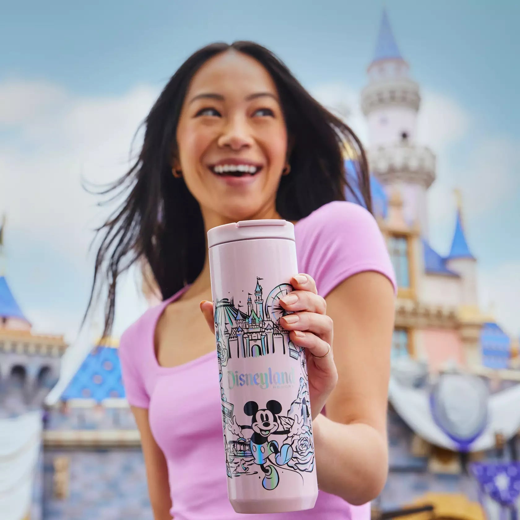 Disneyland Stainless Steel Starbucks Water Bottle