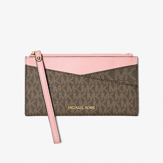 Jet Set Medium Logo Crossover Wristlet