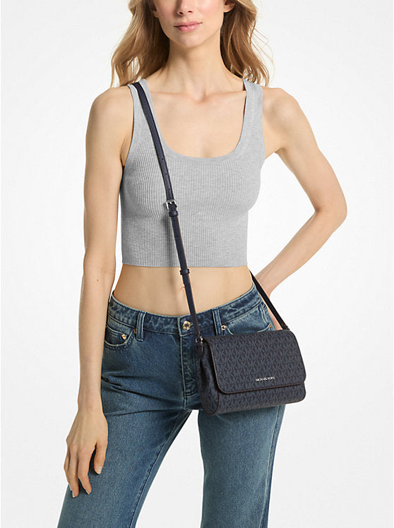 Medium Logo Convertible Crossbody Bag