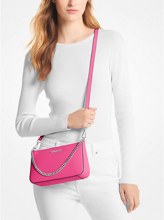 Jet Set Medium Saffiano Leather Crossbody Bag