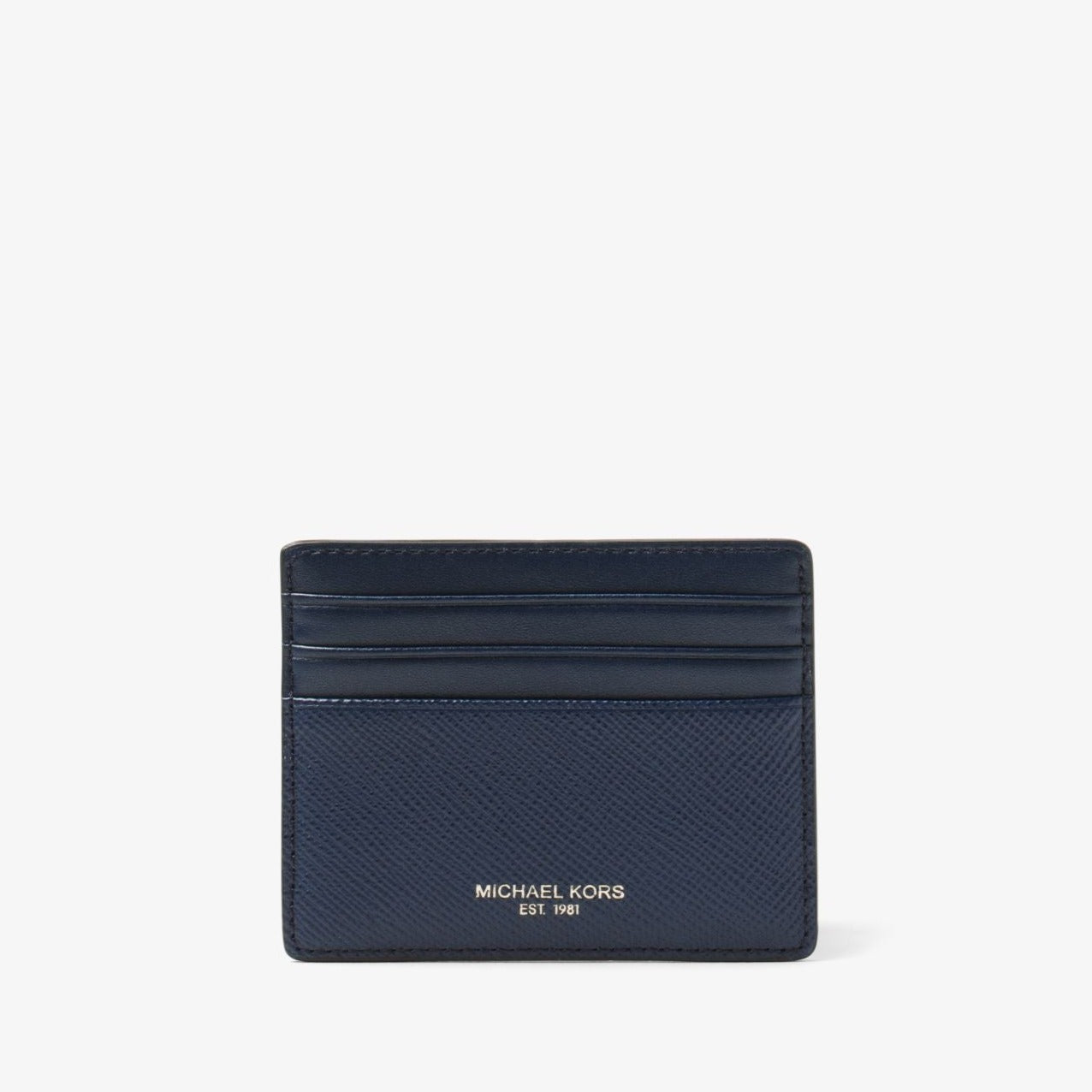 Harrison Crossgrain Leather Tall Card Case