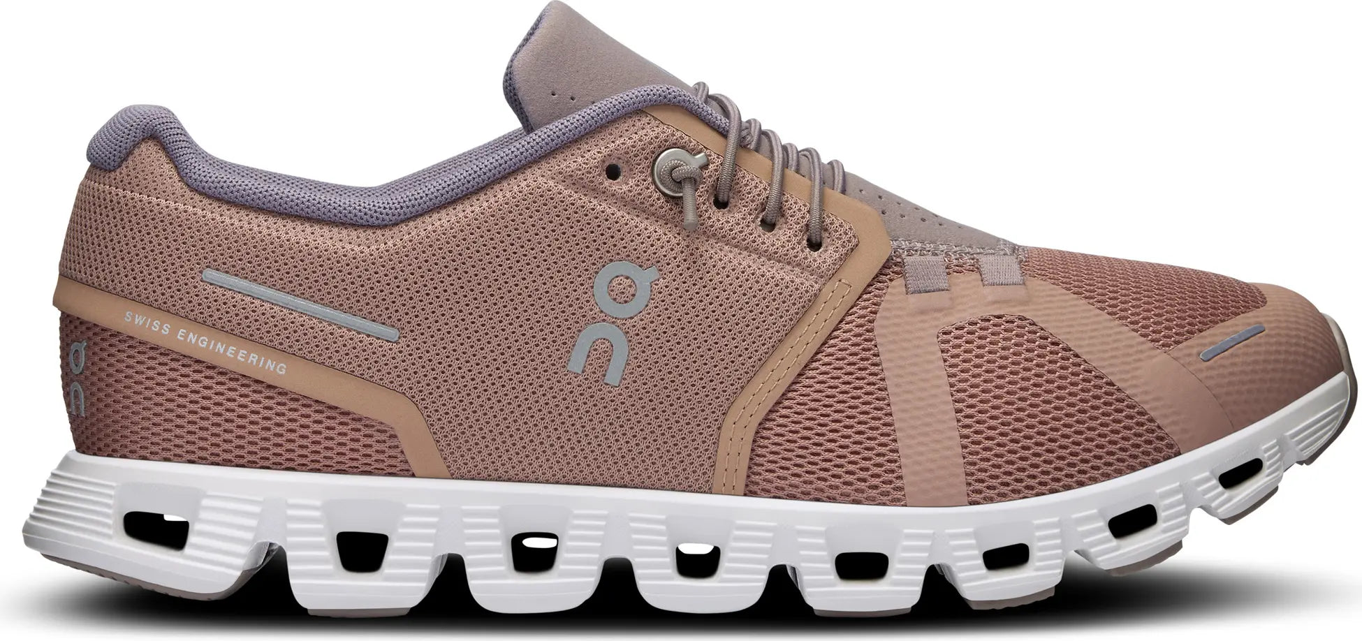 Cloud 5 Running Shoe (Mujer) - Rosebrown/ Fog