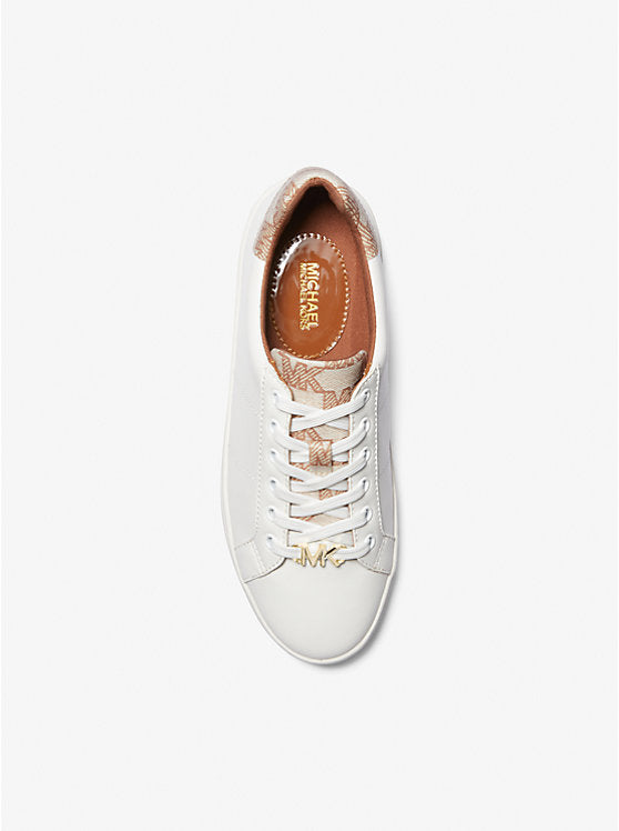 Poppy Logo Trim Sneaker