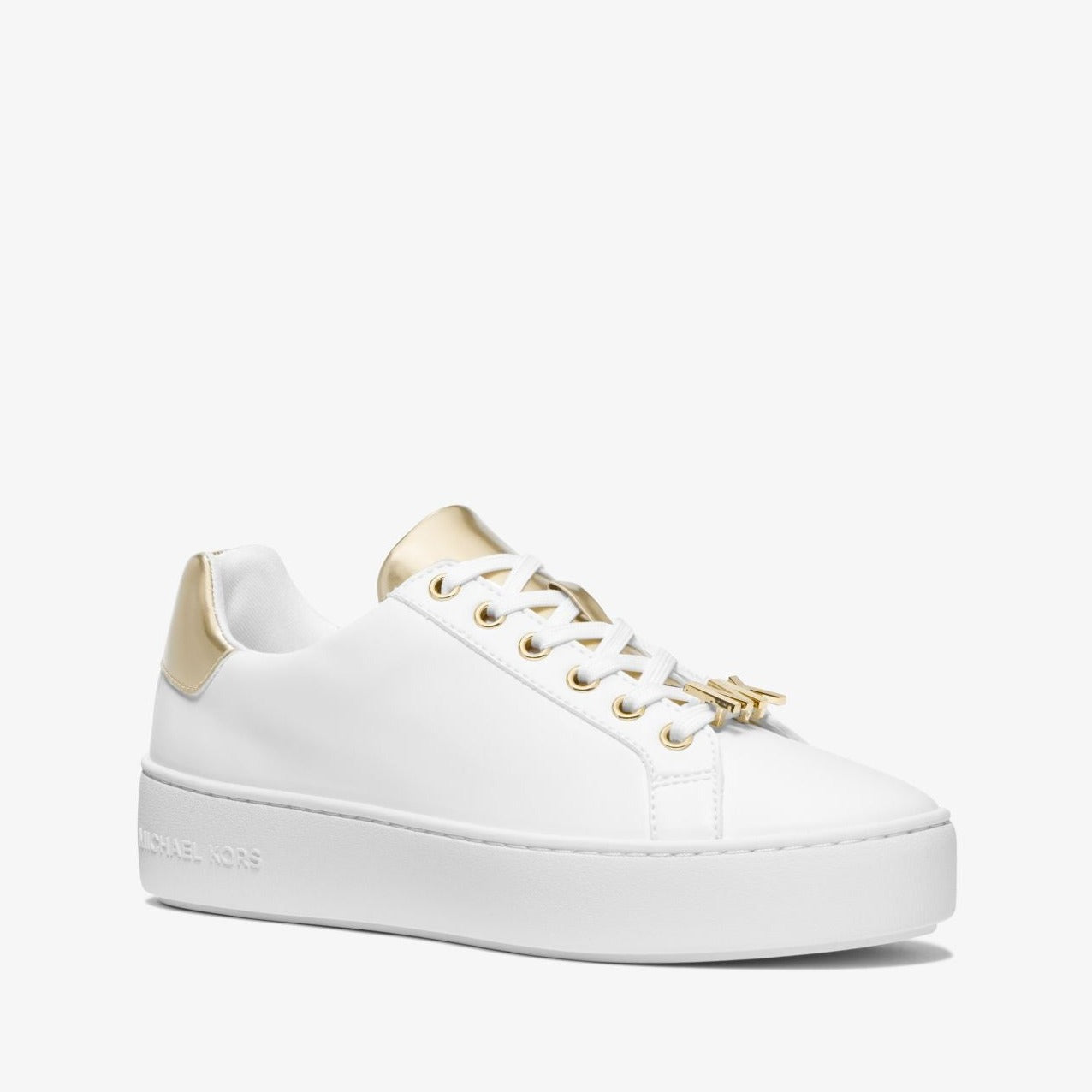 Michael Kors - Poppy Two-Tone Faux Leather Sneaker | Tenis