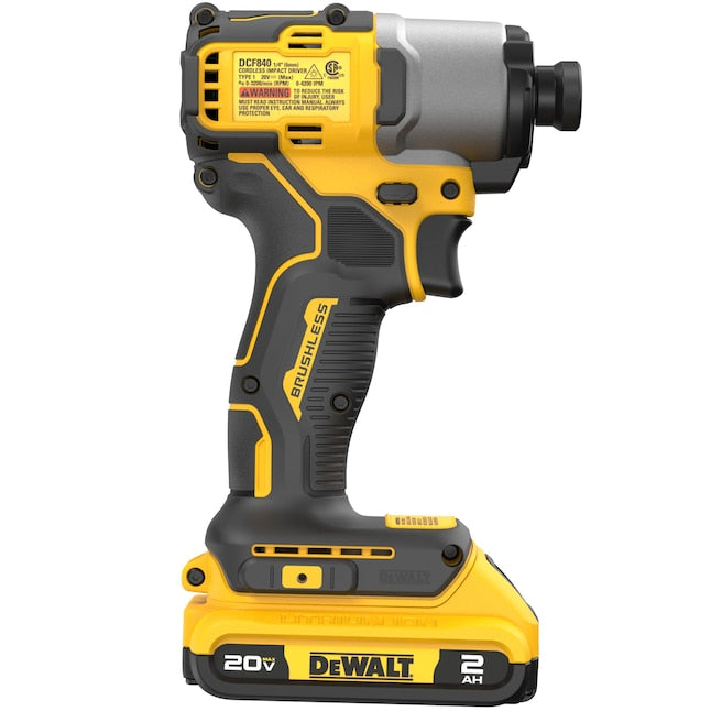 DEWALT 20-volt max Brushless Charger Included and Soft Bag included