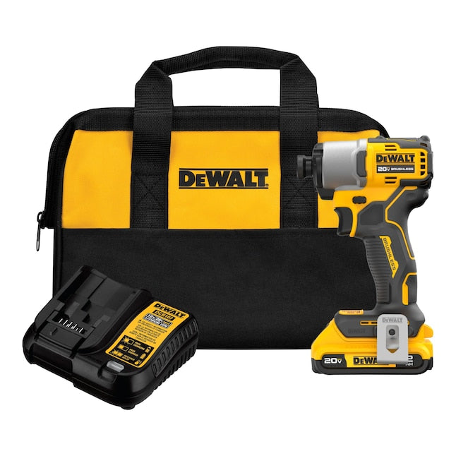 DEWALT - 20V Max Brushless Impact Driver | Taladro Atornillador con Batería y Cargador