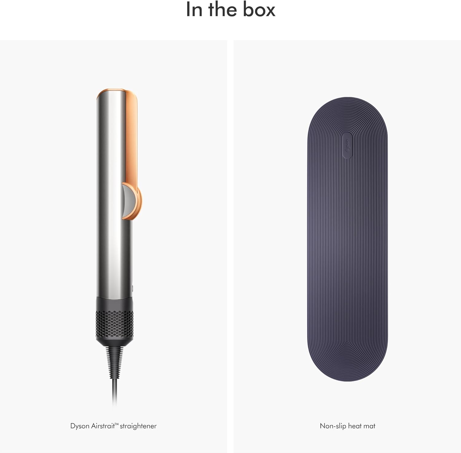 Dyson Airstrait straightener (Nickel/Copper)