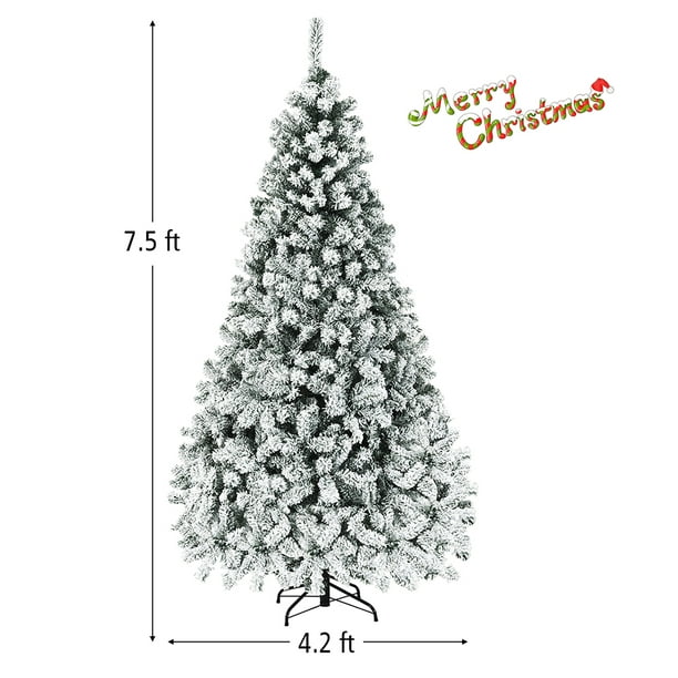 Árbol de Navidad Premium Snow - Preiluminado