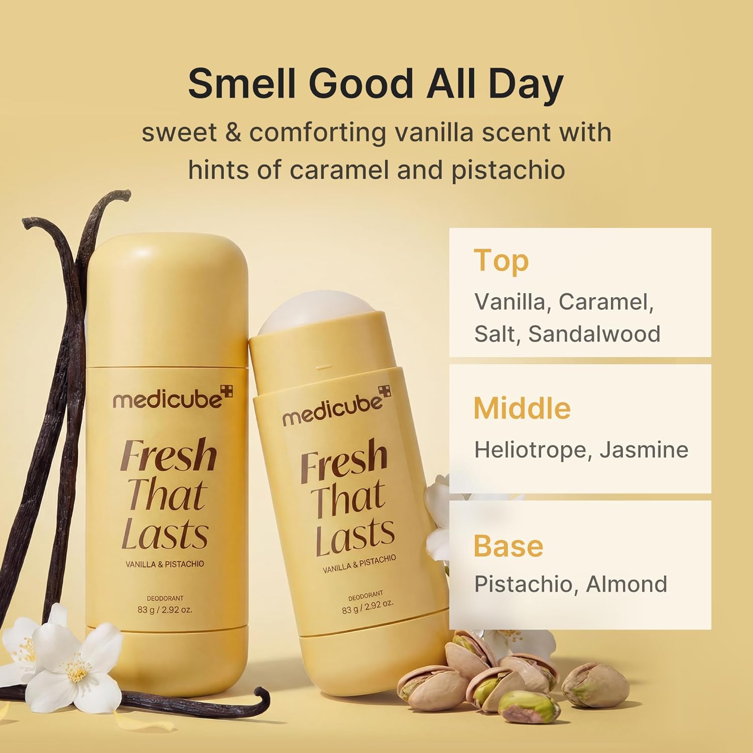 Vanilla & Pistacho Deodorant