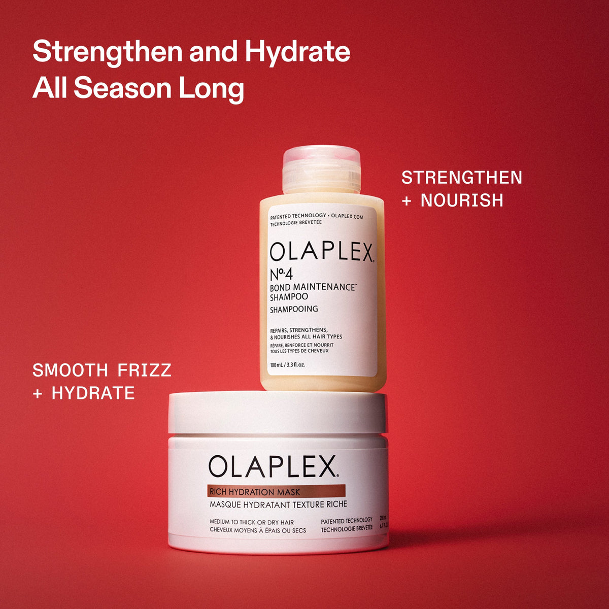 OLAPLEX Hydration Heroes Set — pasos para aplicar shampoo y mascarilla, imagen 5