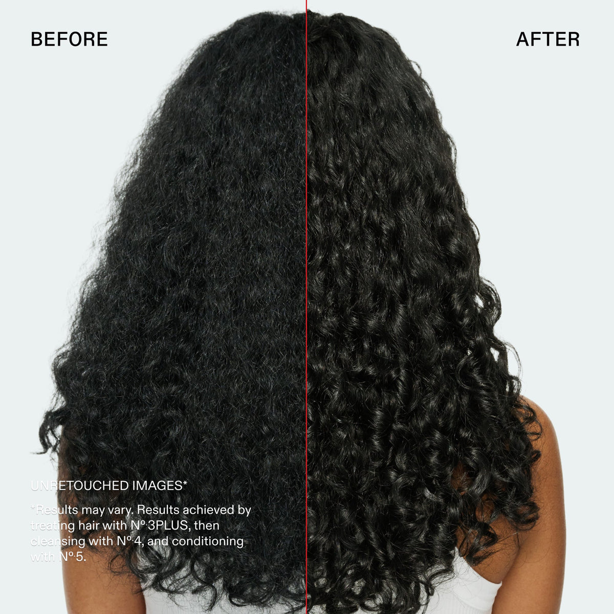 OLAPLEX Total Hair Repair Set — comparativa de cabello reparado, imagen 9