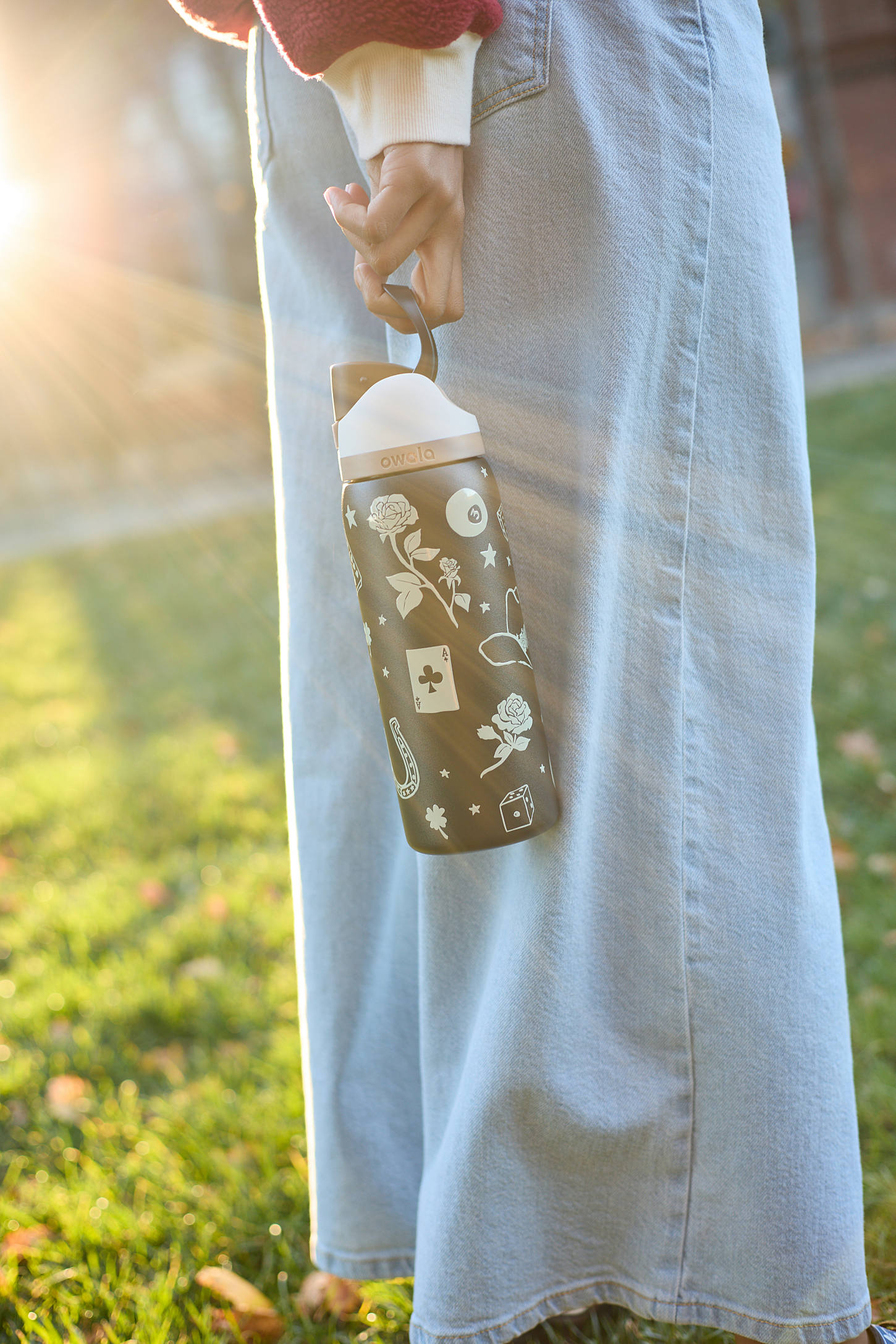 Owala UO Exclusive FreeSip 32 oz Water Bottle - Good Luck