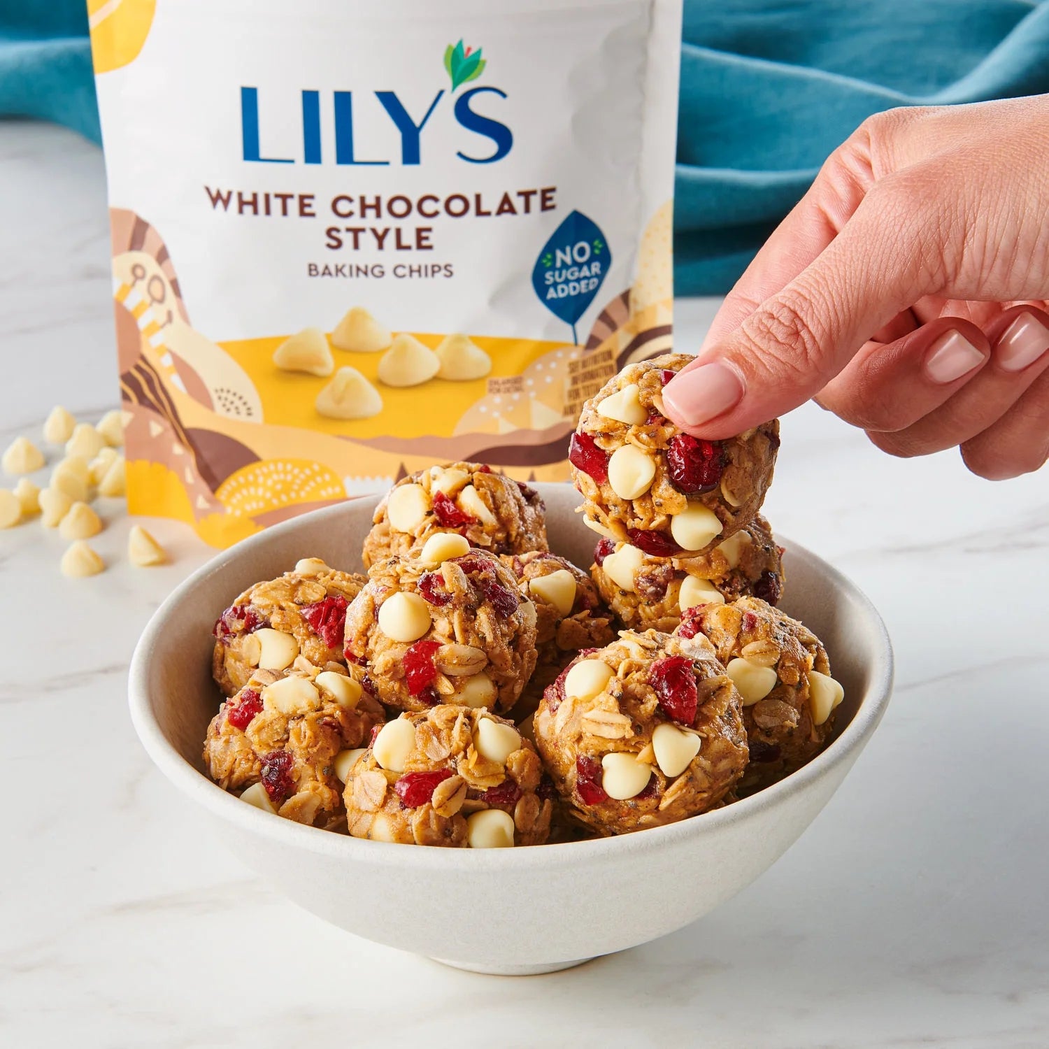 White Chocolate Style No Added Sugar Baking Chips