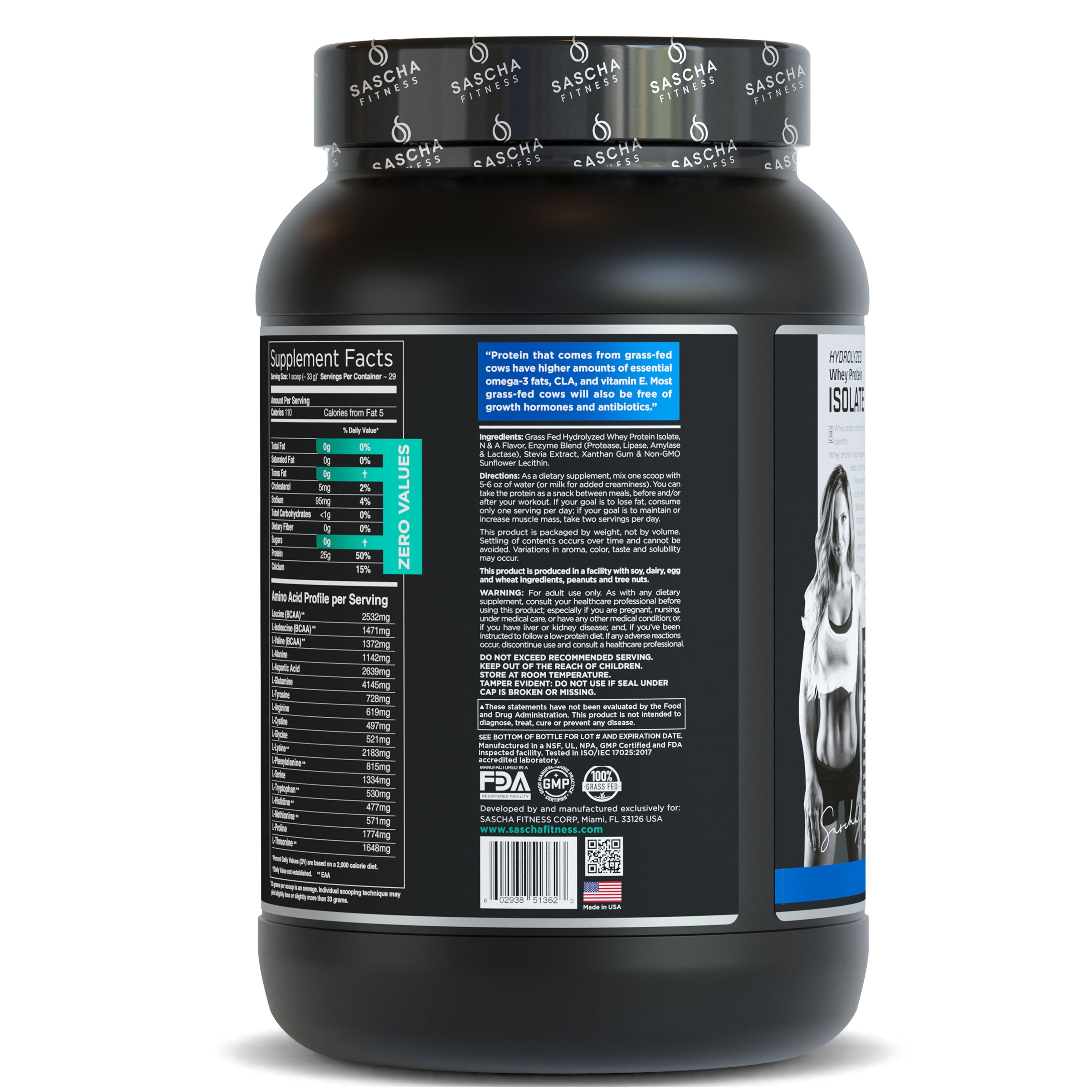 Hydrolyzed Whey Protein Isolate Vanilla