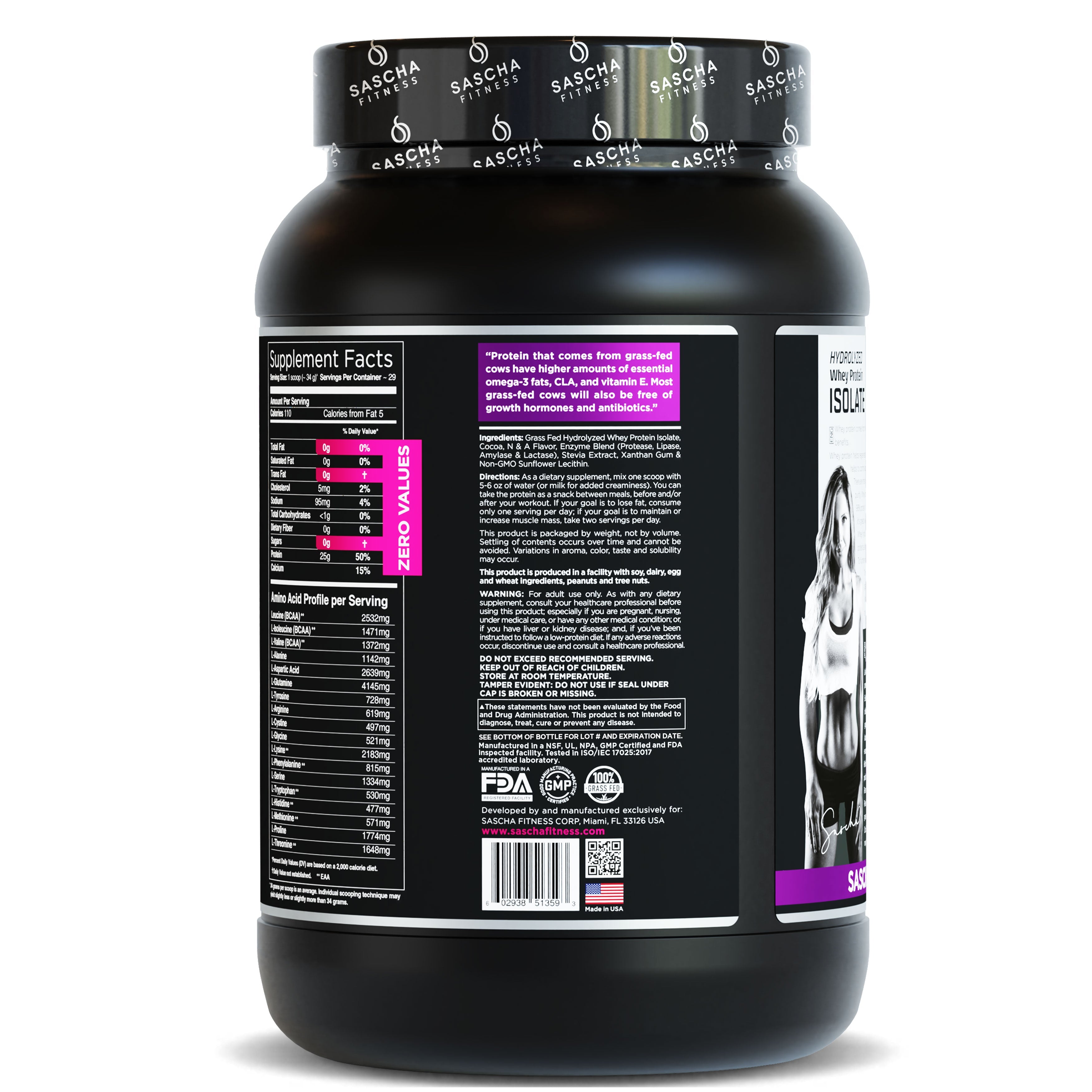 Hydrolyzed Whey Protein Isolate Chocolate