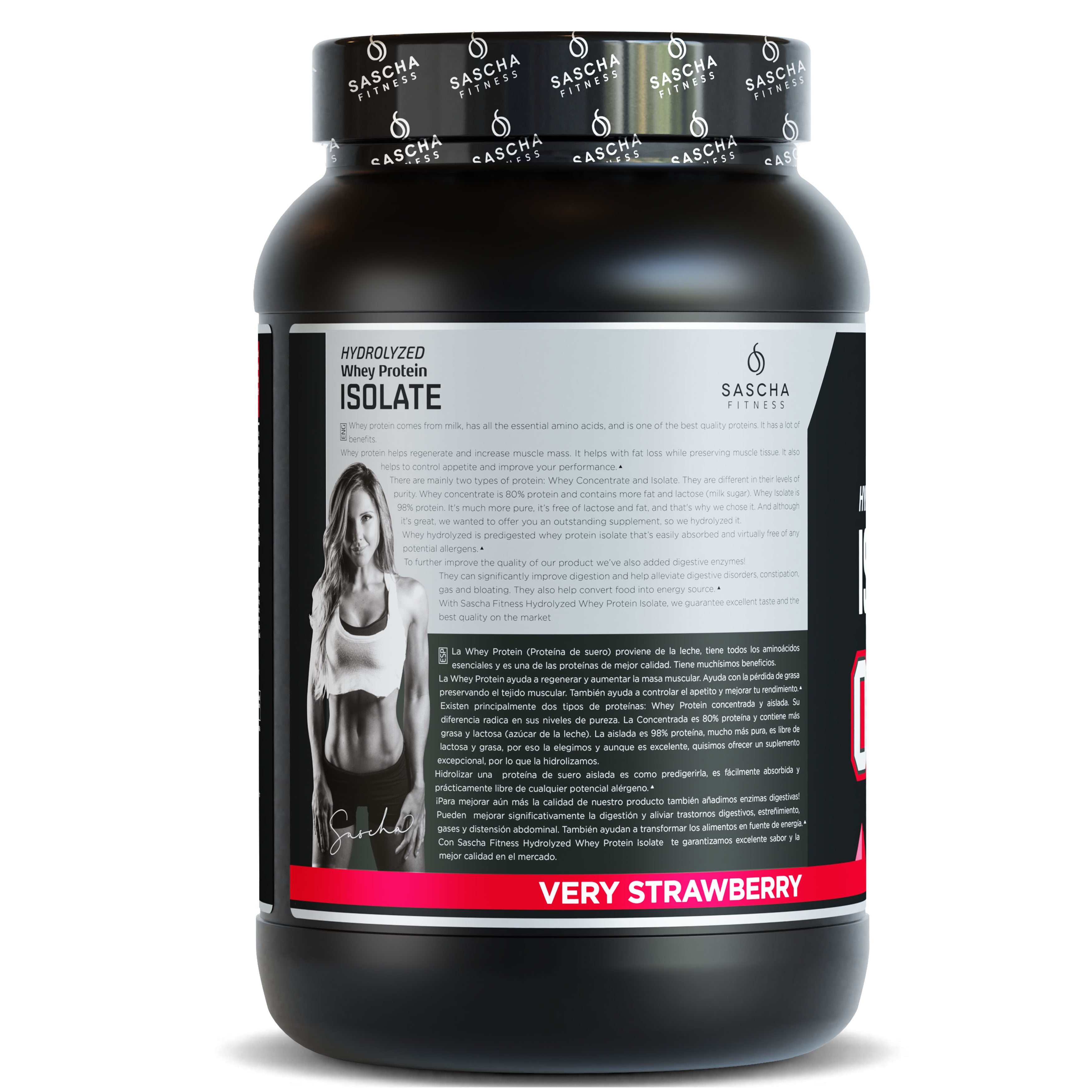 Hydrolyzed Whey Protein Isolate Strawberry