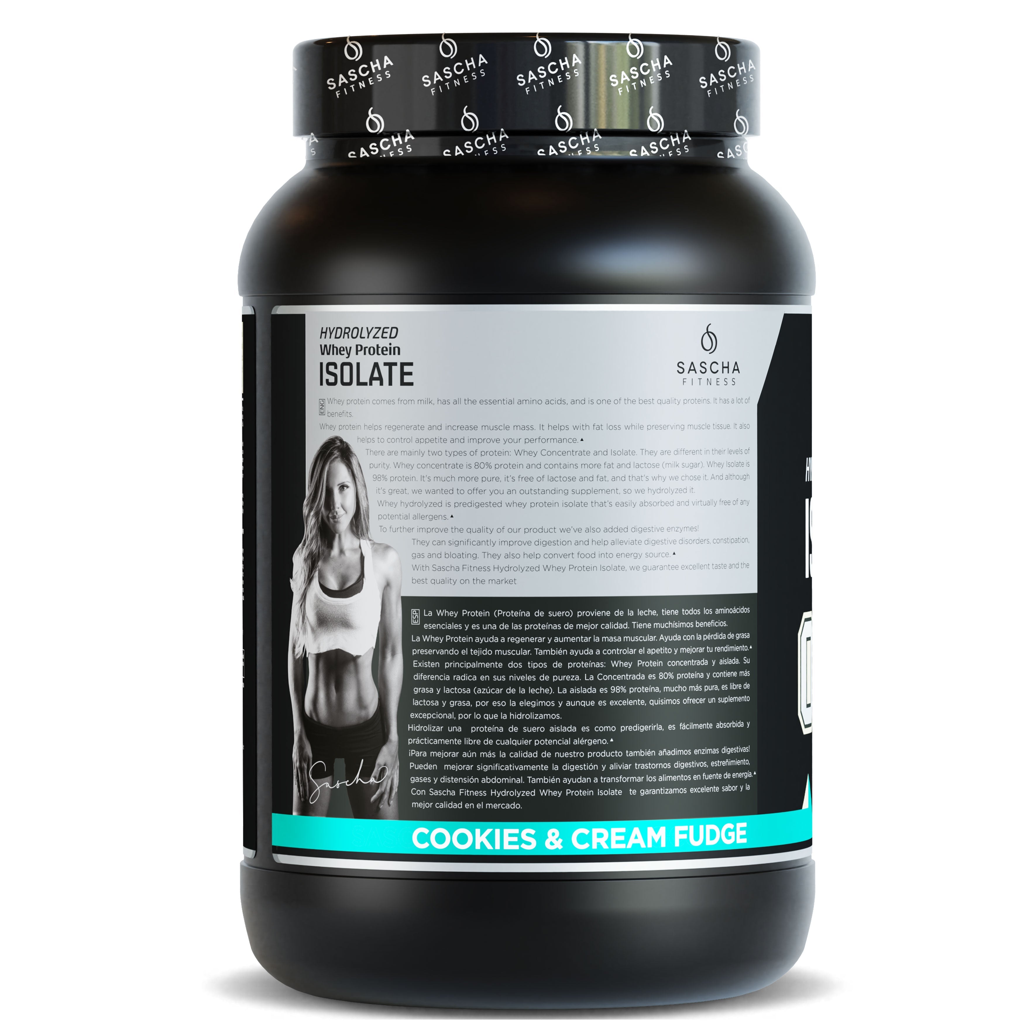 Hydrolyzed Whey Protein Isolate Cookies & Cream