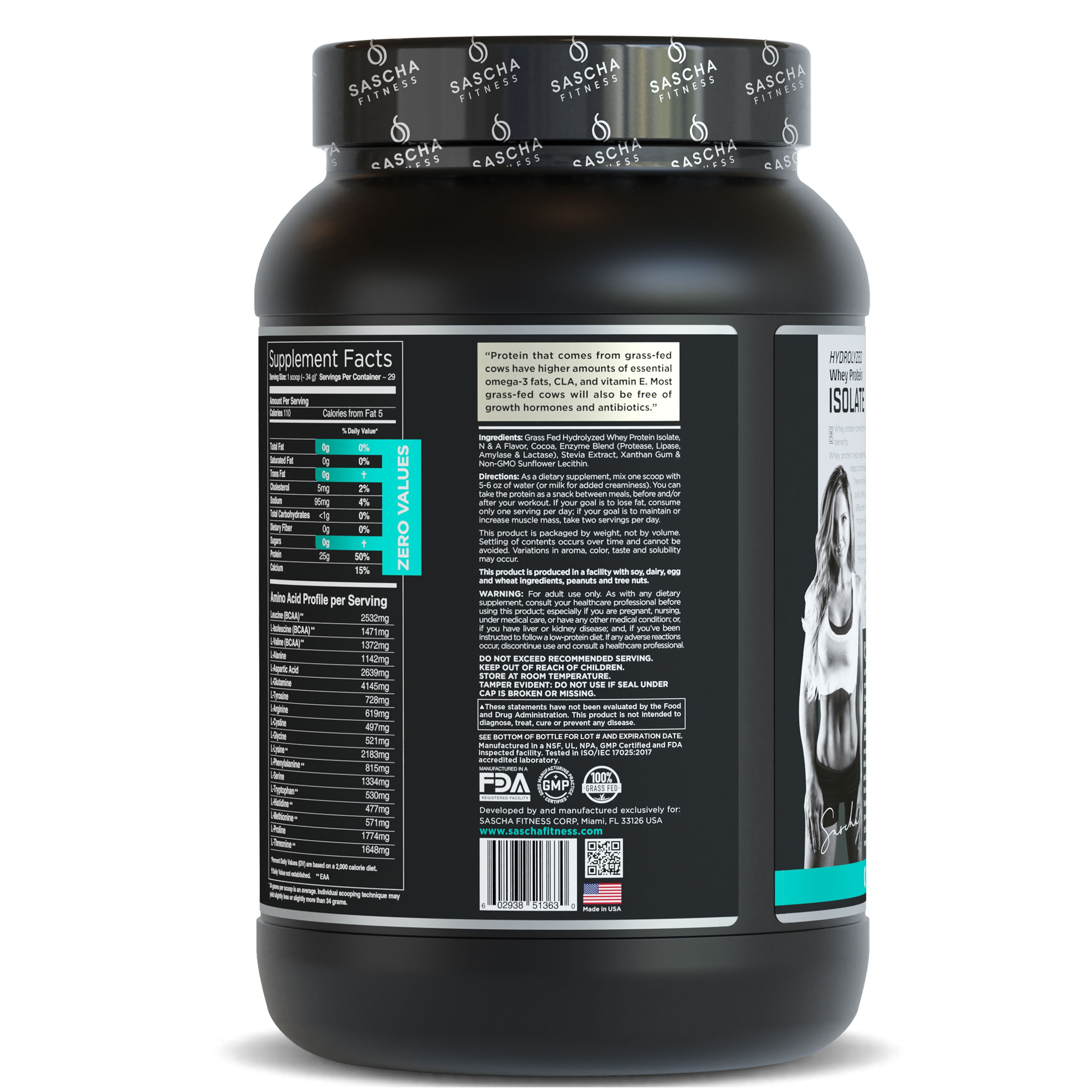 Hydrolyzed Whey Protein Isolate Cookies & Cream